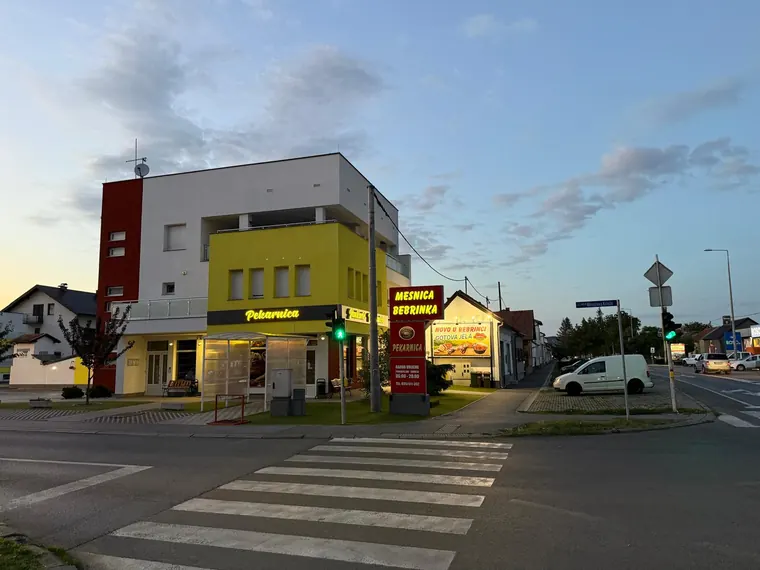 Pekarnica Janković na Osječkoj u sumrak